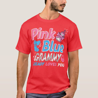 Roze of blauwe grijns houden van je Baby T-shirt