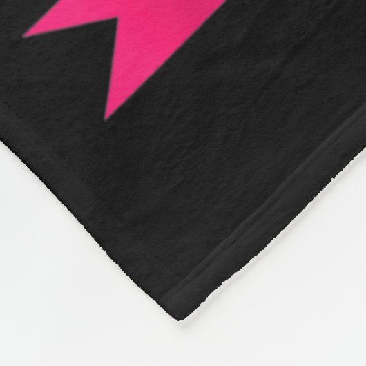 Roze of blauwe grootmoeder houdt van je geslacht fleece deken (Hoek)