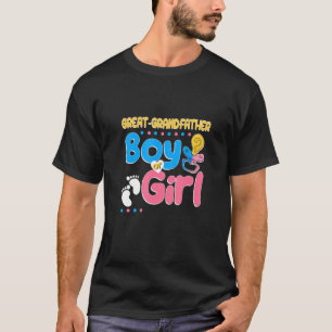 Roze of blauwe grootvader houdt van je beste gran t-shirt