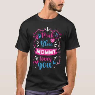 Roze of blauwe mammie houdt van je Baby... T-shirt