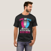 Roze of blauwe mammie maar geweldige t-shirt (Voorkant volledig)