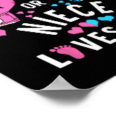 Roze of blauwe nicht houdt van je boksen geslacht  poster (Hoek)