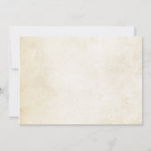 Roze of blauwe olifant gender reveal uitnodiging (Achterkant)