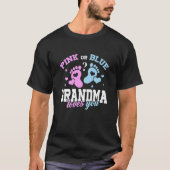 Roze of blauwe oma houdt van je Baby T-shirt (Voorkant)