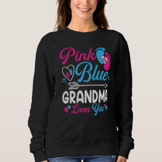 Roze of blauwe oma houdt van je Baby Trui
