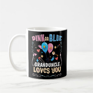 Roze of blauwe oma houdt van je beste oom ooit koffiemok