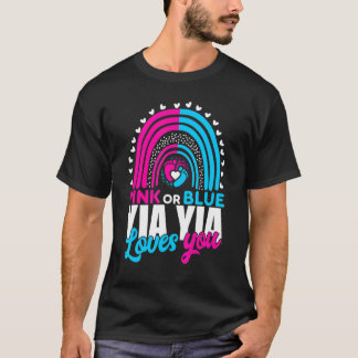Roze of blauwe oma Yia Yia houdt van je seksespeci T-shirt
