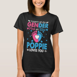 Roze of blauwe papaver houdt van je sekse en openb t-shirt
