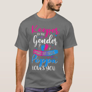 Roze of blauwe papaver houdt van je sekse t-shirt
