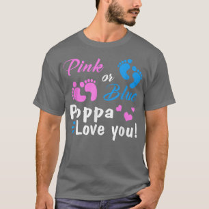 Roze of blauwe papaver houdt van je seksistische p t-shirt