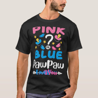 Roze of blauwe poot houdt van je T-shirt