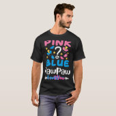 Roze of blauwe poot houdt van je T-shirt (Voorkant volledig)