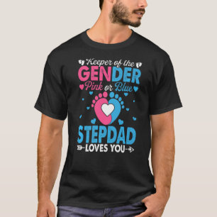 Roze of blauwe stiefvader houdt van je sekse en on t-shirt