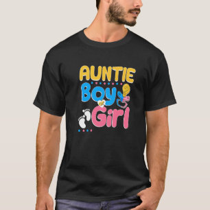 Roze of blauwe tante houdt van je beste tante ooit t-shirt
