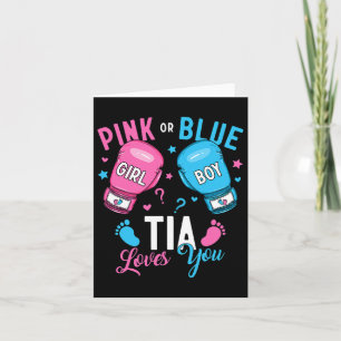 Roze of Blauwe Tia houdt van je boksen Geslacht on Kaart