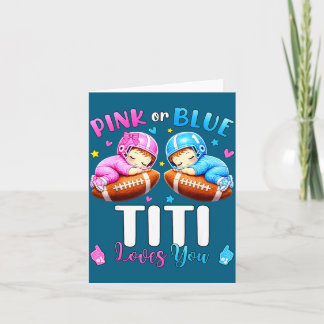 Roze of blauwe titi houdt van baby geslacht onthul kaart