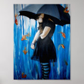 Roze of draai poster (Voorkant)