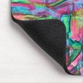 Roze of rumplammplat gekleurd met zacht zijdeachti muismat (Hoek)