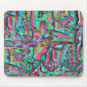 Roze of rumplammplat gekleurd met zacht zijdeachti muismat