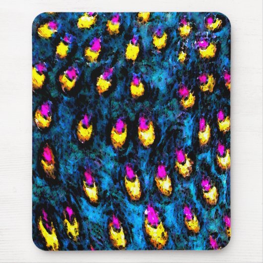 Roze ogen - Mousepad Muismat (Voorkant)