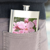 Roze Oleander Bloem Fles | Elegante Botanische Heu Flacon (Voorbeeld)