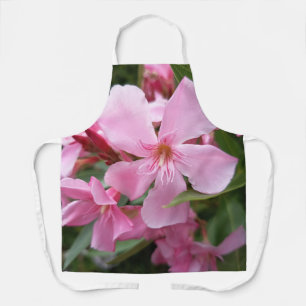 Roze Oleander Bloem Keuken Schort
