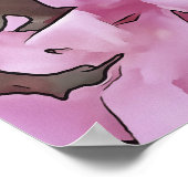 Roze Oleander Roos Laurel Black - Overzicht (Hoek)