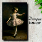  Roze Olie Ballerina Decoupage Tissuepapier