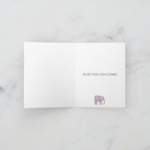 Roze olifant Baby shower (Binnen)