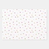 Roze olifant Baby shower Inpakpapier Vel (Voorkant)