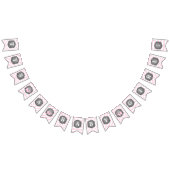 Roze olifant Baby shower Vlaggetjes (Alle)