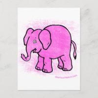 roze olifant