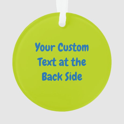 Roze olifant cartoon ornament (achterkant)