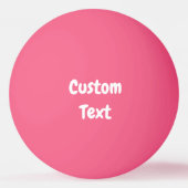 Roze olifant Cartoon Ping Pong Ball (Achterkant)