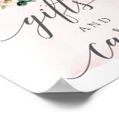 Roze olifant Gifts and Kaarten Sign. Poster (Hoek)