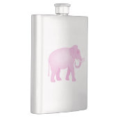 Roze olifant heupfles (Rechts)