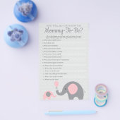 Roze olifant hoe goed je weet dat mama is flyer (Enkel)