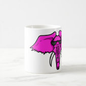 Roze olifant koffiemok (Center)