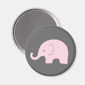 Roze olifant magneet (Voorkant / Achterkant)
