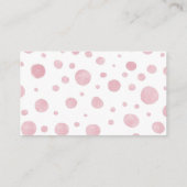 Roze olifant met ballonluier informatiekaartje (Achterkant)