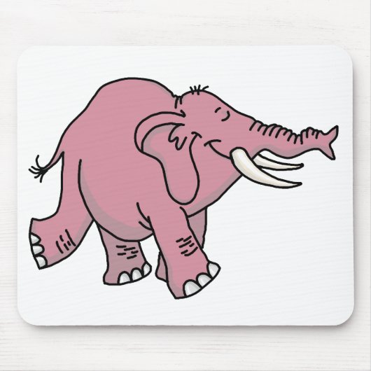Roze olifant muismat (Voorkant)
