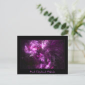 Roze olifant Nebula Briefkaart (Staand voorkant)