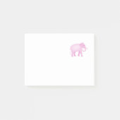 Roze olifant post-it® notes (Voorkant)