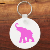 Roze olifant sleutelhanger (Voorkant)