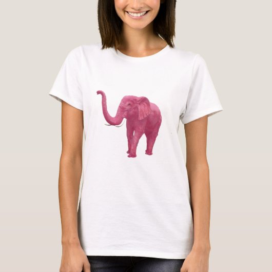 roze_olifant t-shirt (Voorkant)