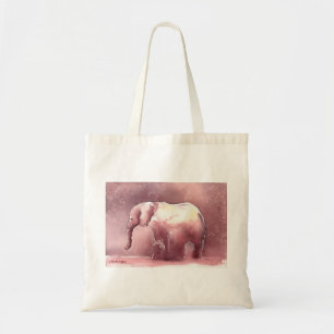 Roze olifant Tas