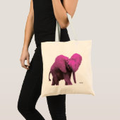 Roze olifant Tas (Voorkant (product))