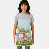 Roze Olifant Verbergen Schort (Insitu)