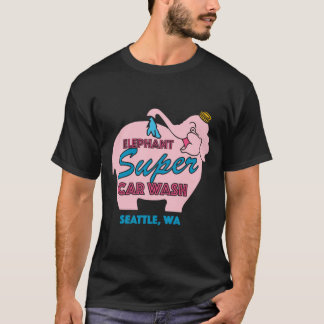 Roze olifant was de klassieke T-shirt