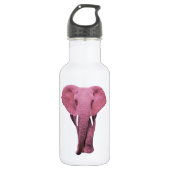 Roze olifant waterfles  (Voorkant)